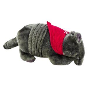 Russ Plush Armadillo Alamo Stuffed Animal Toy Red Bandana Item No 883 Texas Zoo